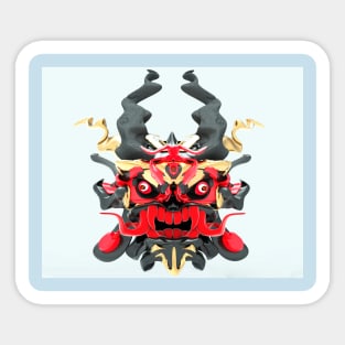 Oni Toy 4 Sticker